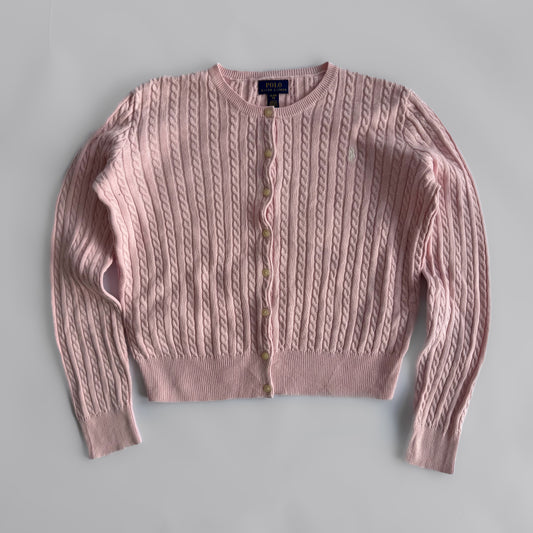 Ralph Lauren Cable Knit Cardigan - Medium