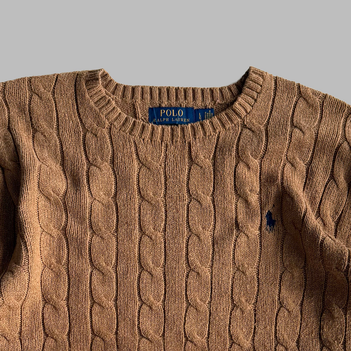 Ralph Lauren Cable Knit - Medium