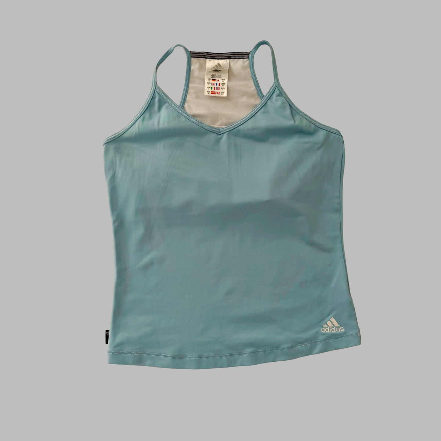 Y2K Adidas Classic Activewear Tank - S/M