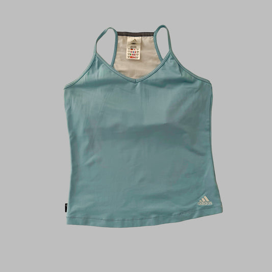 Y2K Adidas Classic Activewear Tank - S/M