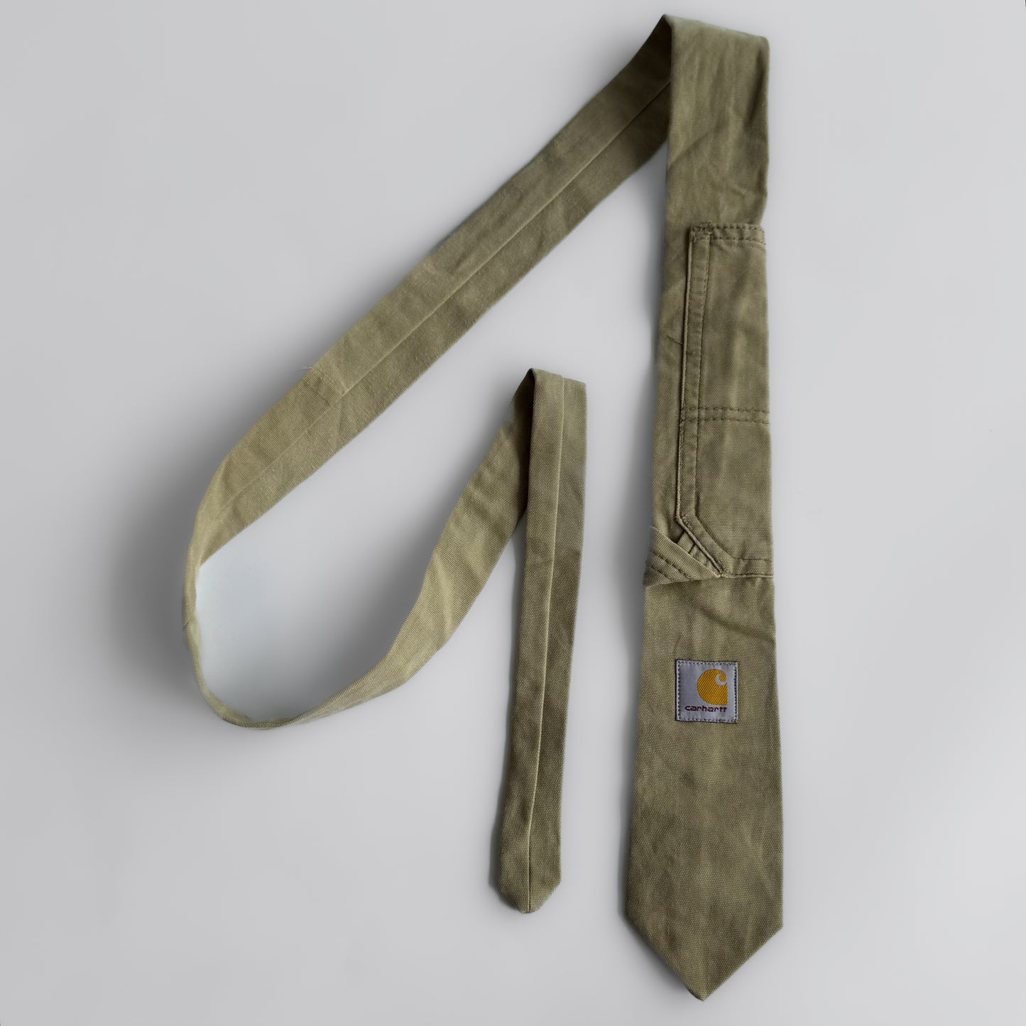 Reworked Carhartt Tie - Beige