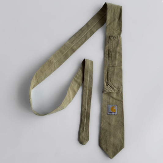 Reworked Carhartt Tie - Beige