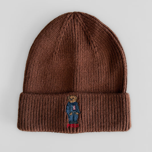 Polo Bear Heavy-Knit Beanie