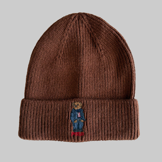 Polo Bear Heavy-Knit Beanie