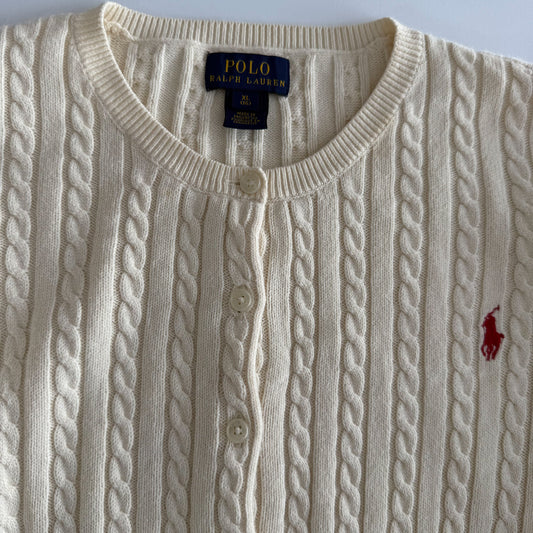 Ralph Lauren Cable Knit Cardigan -  Large