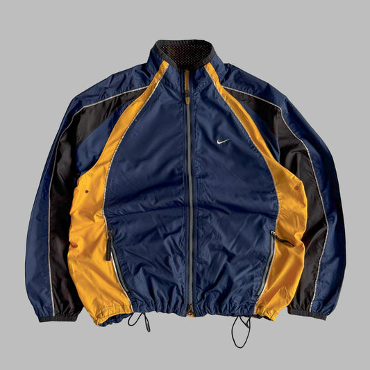 Y2K Nike Panelled Track Jacket - L