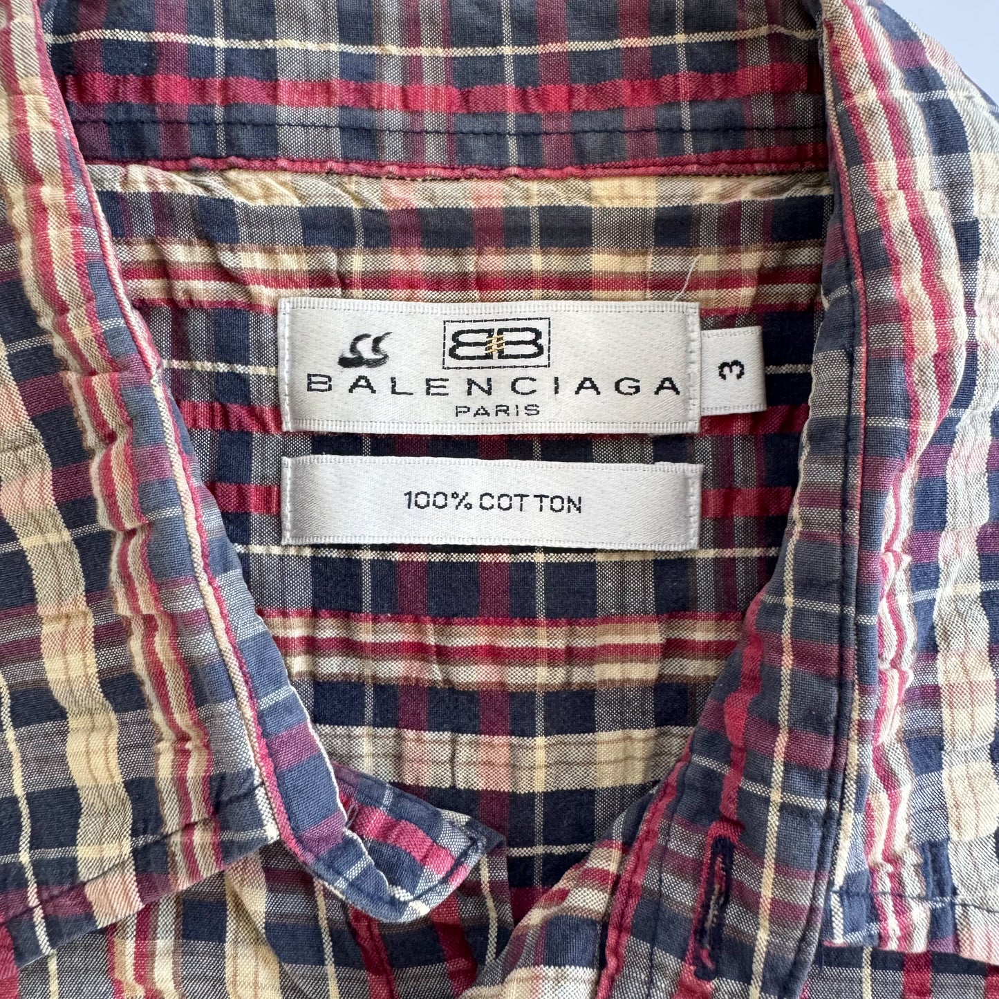 Balenciaga Button Up Shirt - Medium
