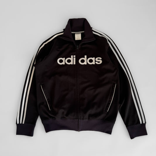 Adidas Three Stripe Track Jacket - Medium