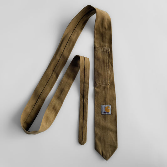 Reworked Carhartt Tie - Beige