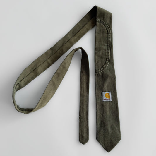 Reworked Carhartt Tie - Green