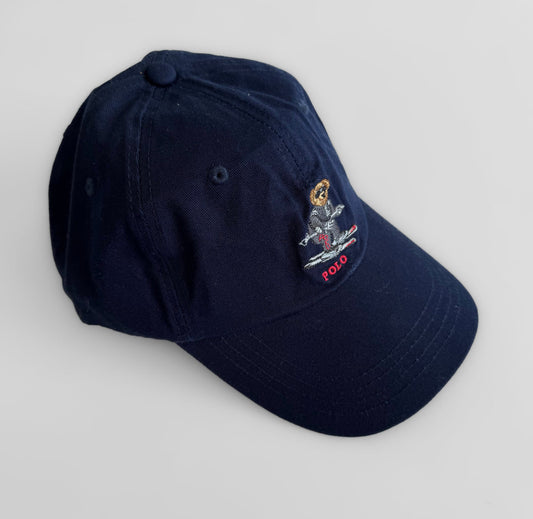 Polo Skiing Bear Cap