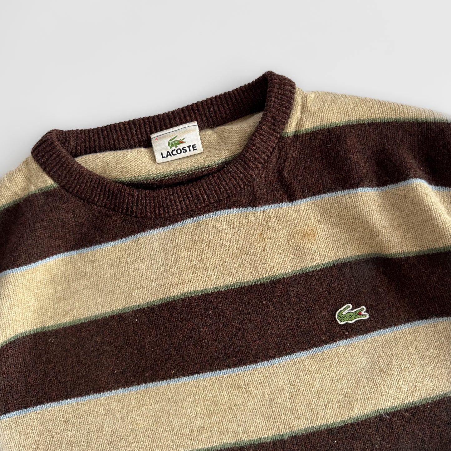 Lacoste Striped Knit - Medium