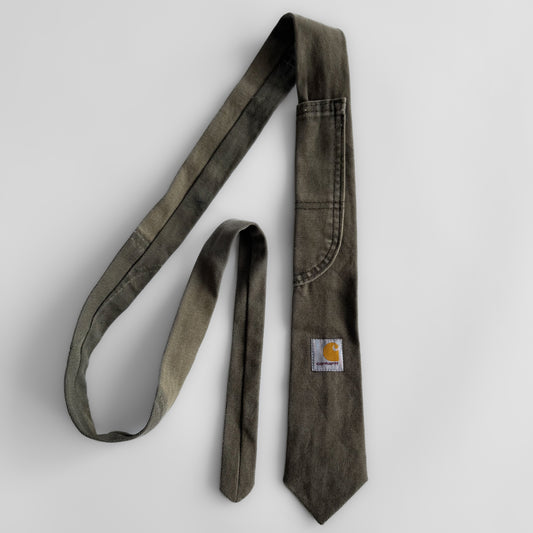 Reworked Carhartt Tie - Brown