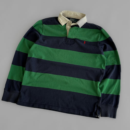 Ralph Lauren Striped Rugby Shirt - Medium