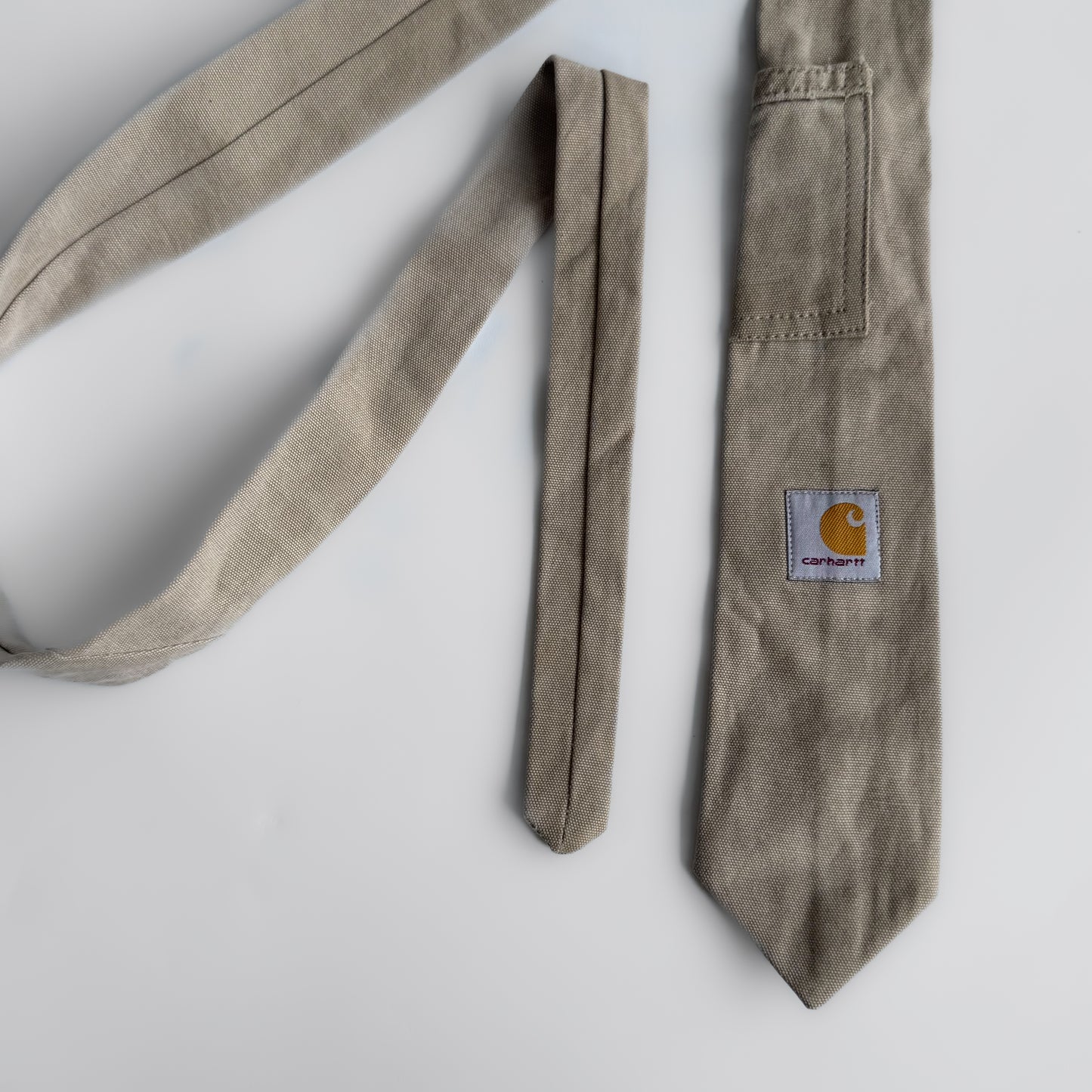 Reworked Carhartt Tie - Beige