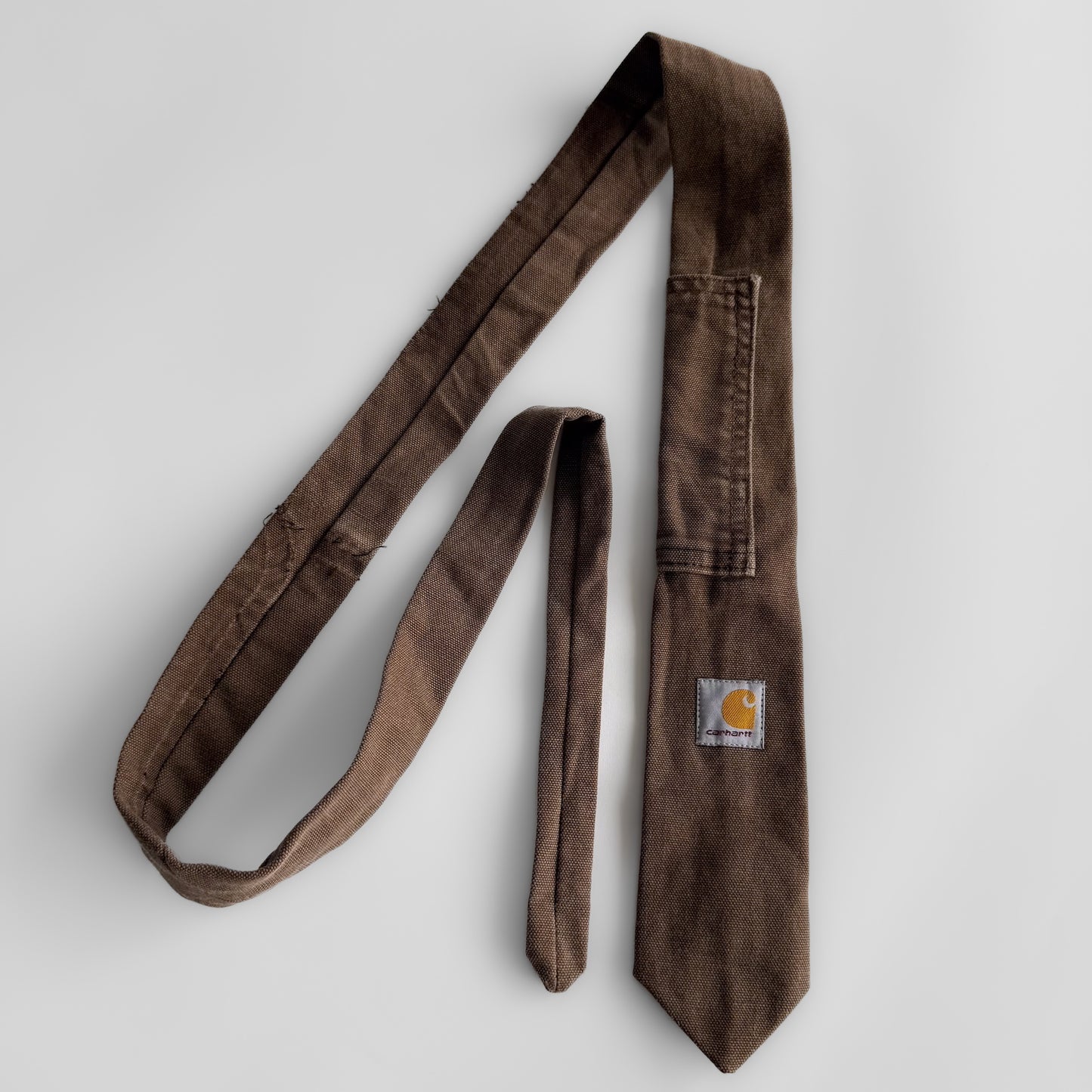 Reworked Carhartt Tie - Brown