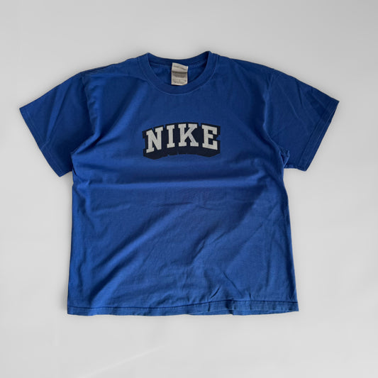 00s Nike Spell Out T-Shirt - Large
