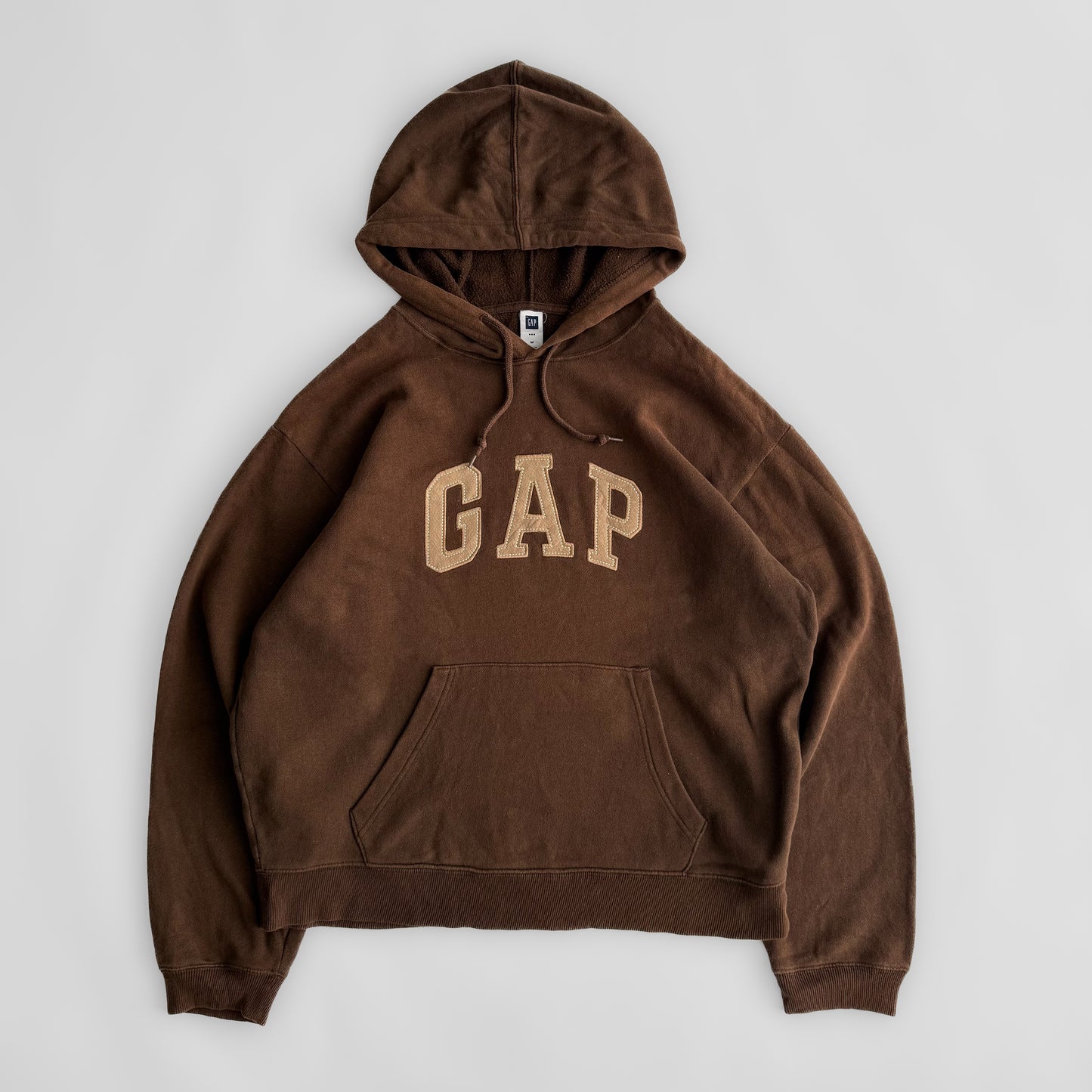 Chocolate Brown Gap Hoodie - Medium