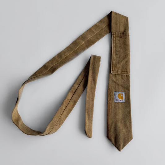 Reworked Carhartt Tie - Tan