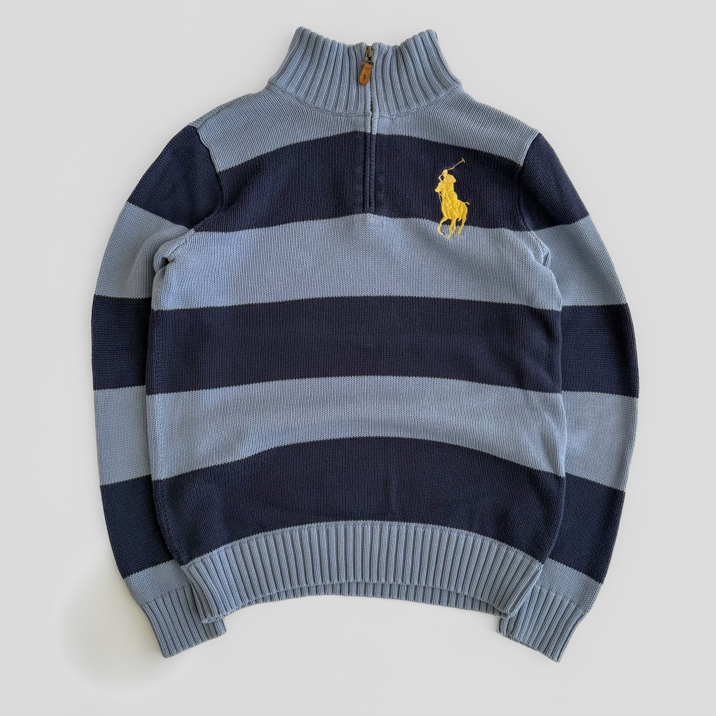 Ralph Lauren Striped Quarter Zip - Medium