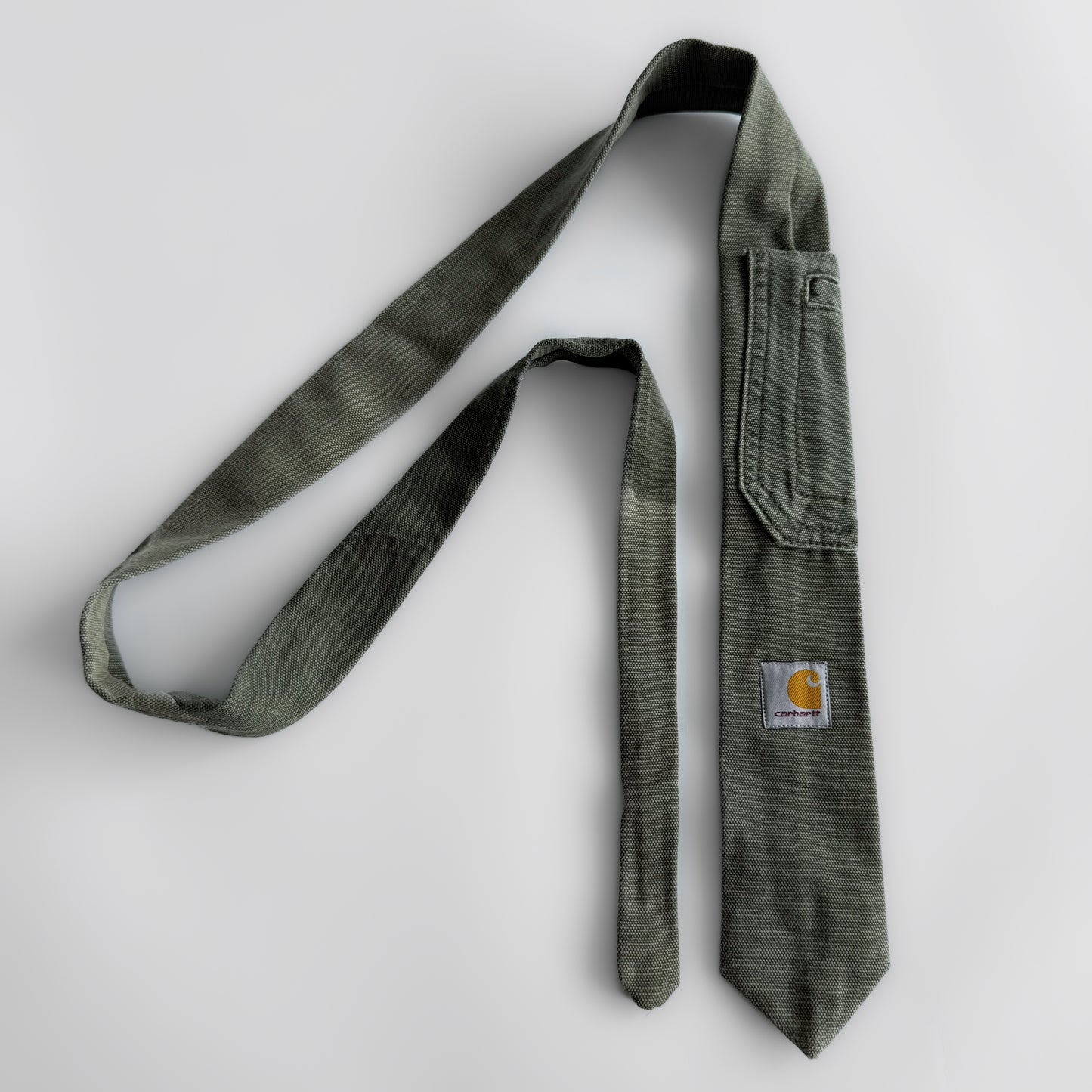 Reworked Carhartt Tie - Green