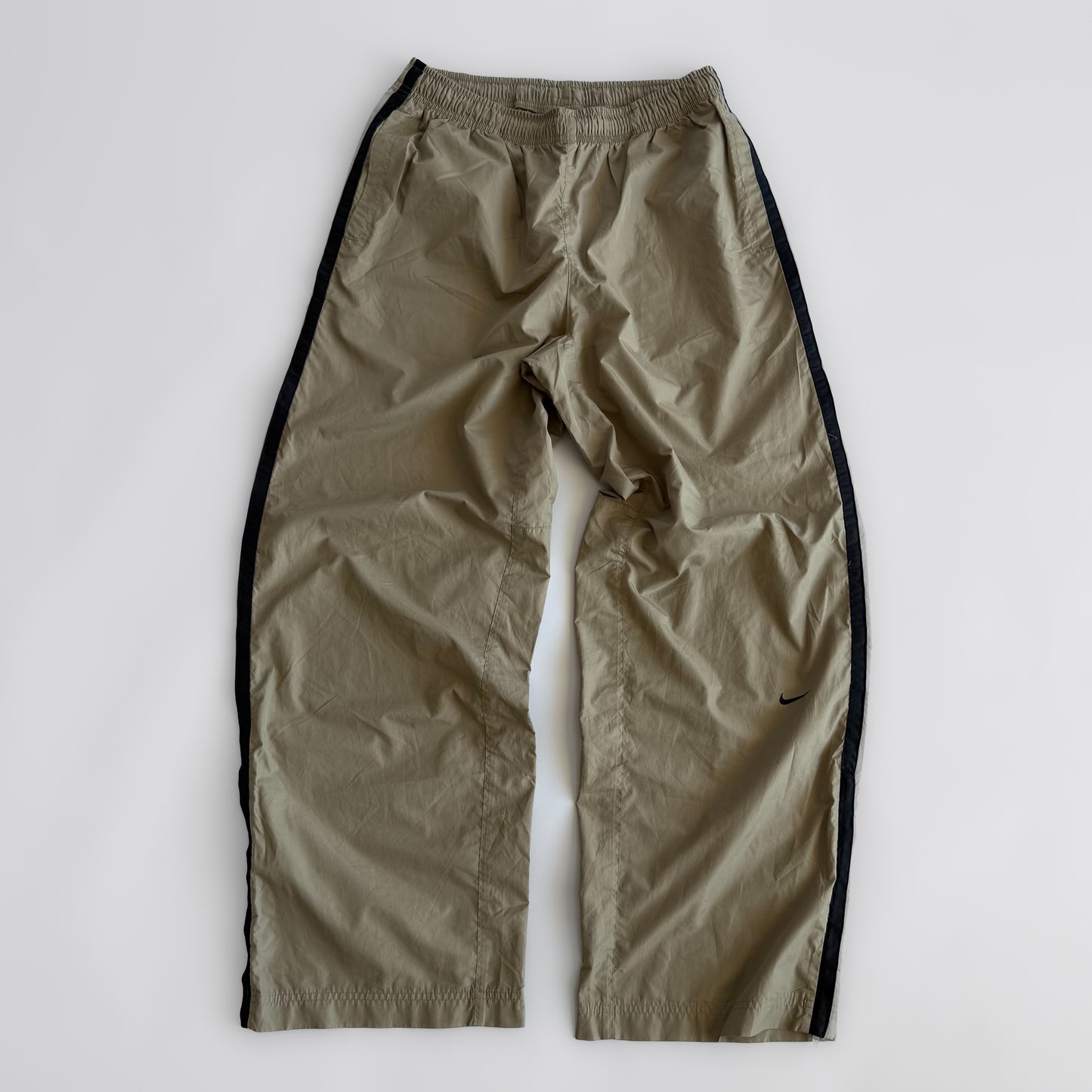 00s Nike Wide Leg Track Pants - Large