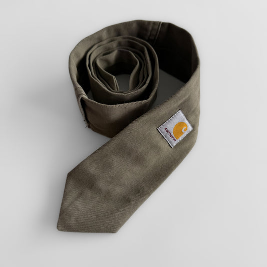 Reworked Carhartt Tie - Brown