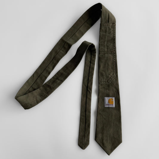 Reworked Carhartt Tie - Green