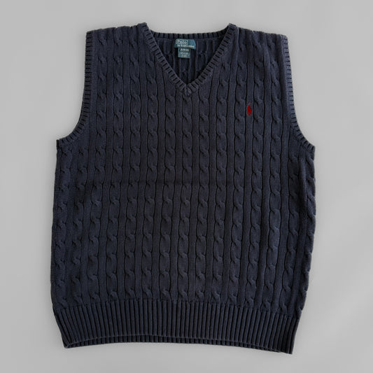 Ralph Lauren Cable Knit Vest - Small