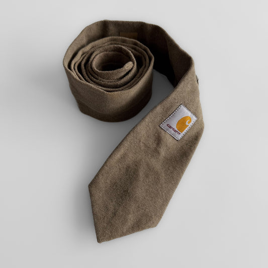 Reworked Carhartt Tie - Brown