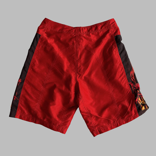 Y2K Oakley Flame Board Shorts - 34"