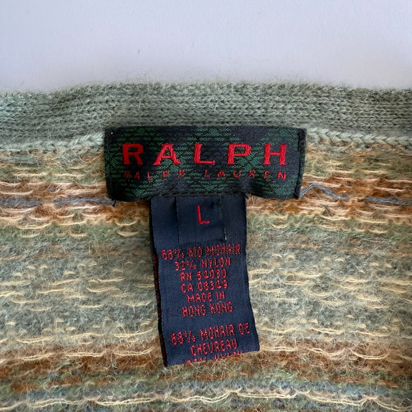 Ralph Lauren Mohair Cardigan - Large