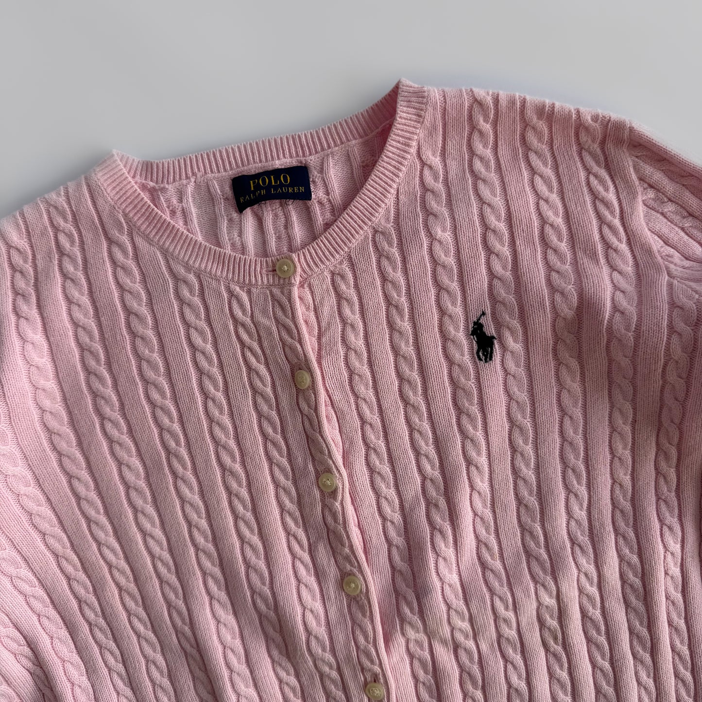 Ralph Lauren Cable Knit Cardigan - XS