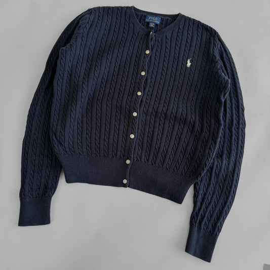 Ralph Lauren Cable Knit Cardigan - Medium