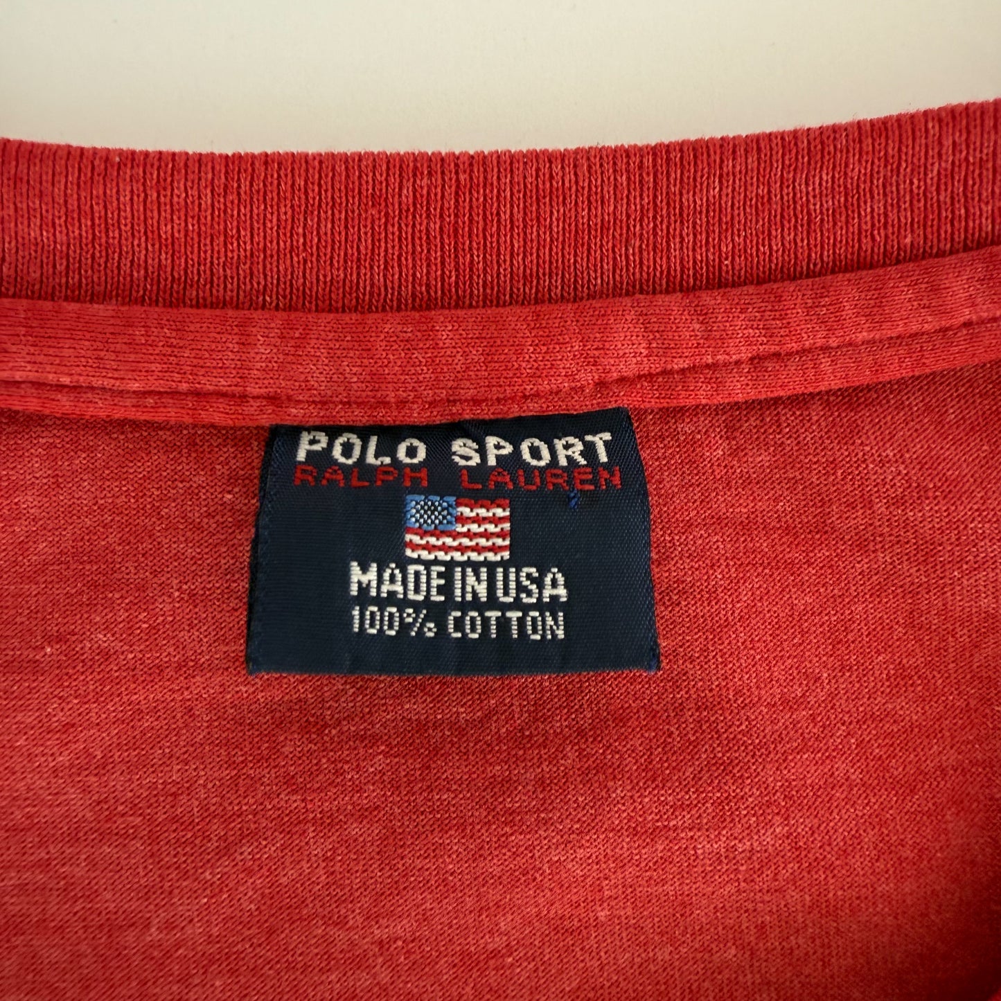 Polo Sport Printed T-Shirt - Large
