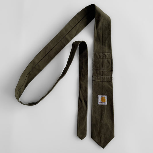Reworked Carhartt Tie - Green