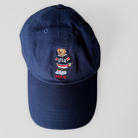 Polo Hockey Bear Cap