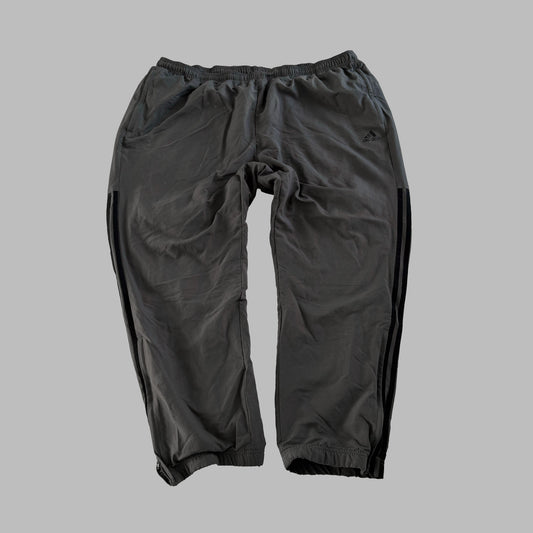 Y2K Adidas Three Stripe Baggy Track Pants - XXL
