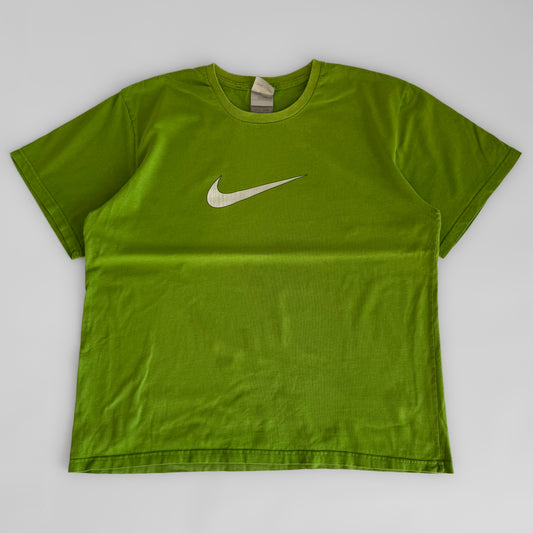 00s Nike Centre Swoosh T-Shirt - Large