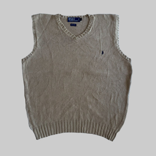 Ralph Lauren Knitted Vest - Small