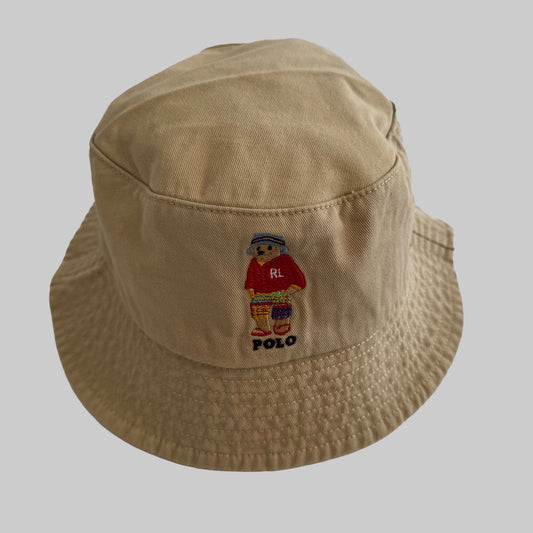 Polo Beach Bear Bucket hat