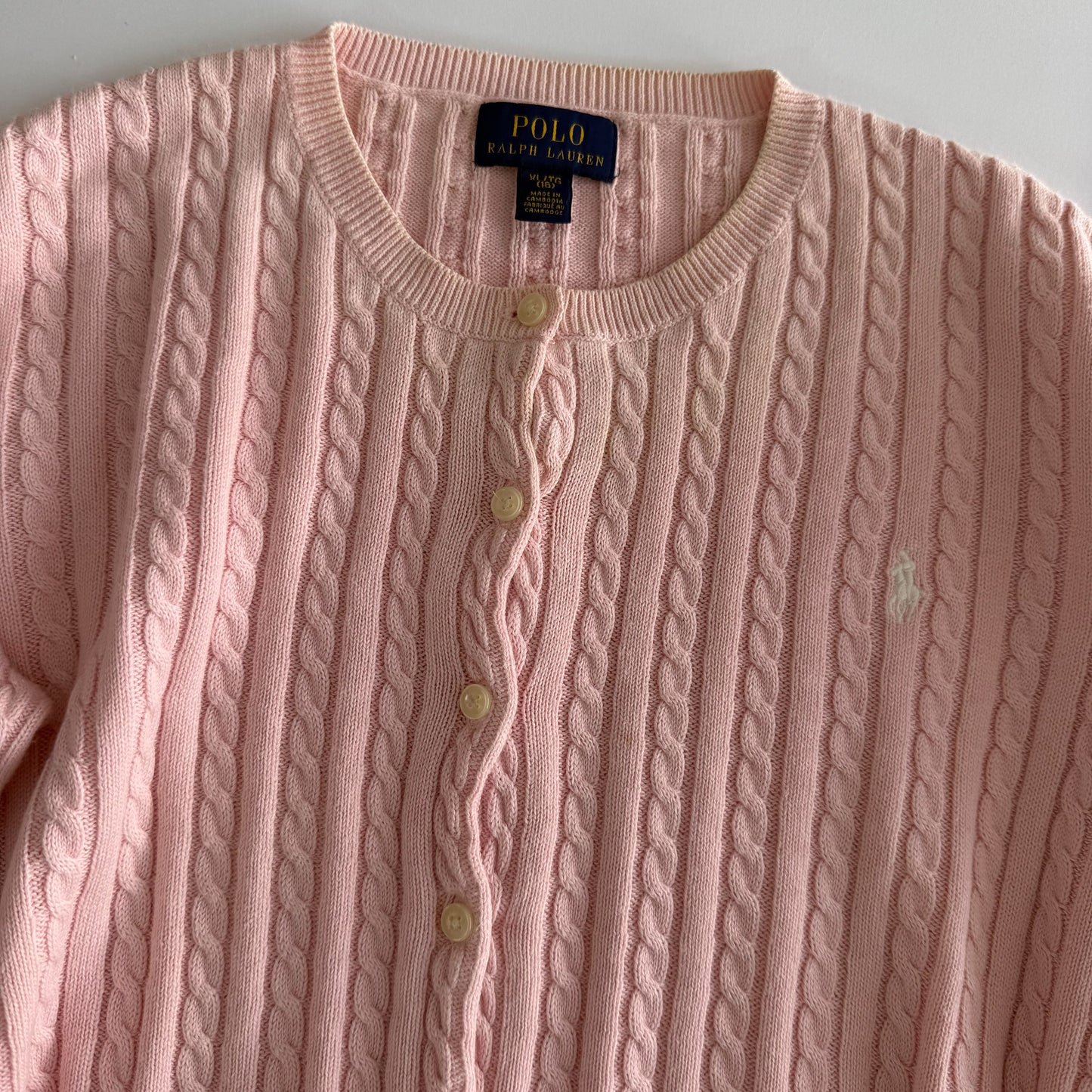 Ralph Lauren Cable Knit Cardigan - XS