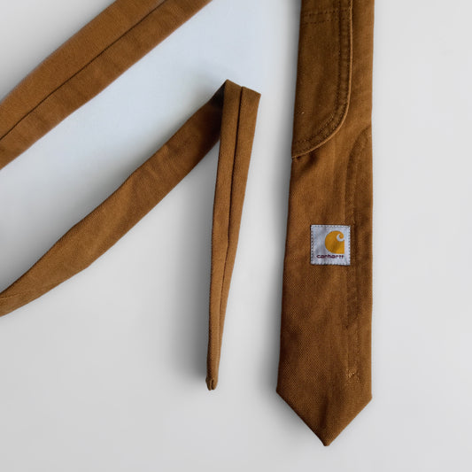 Reworked Carhartt Tie - Tan