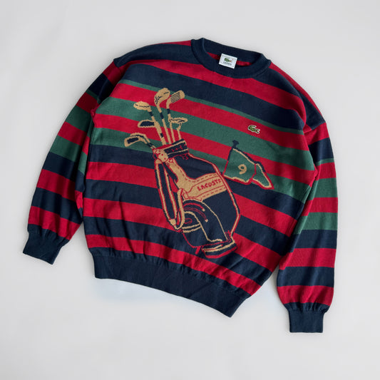 Rare Lacoste Golf Knit - Large