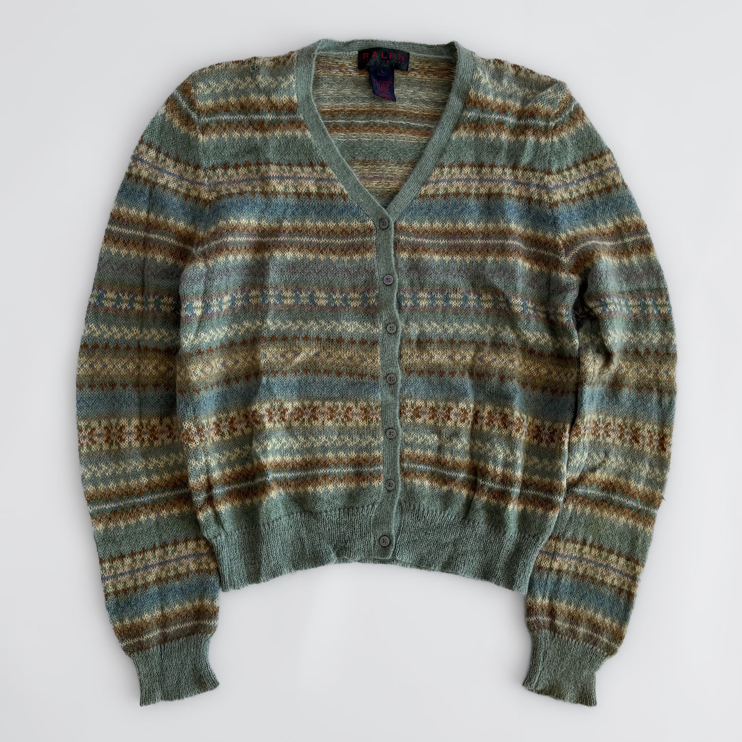 Ralph Lauren Mohair Cardigan - Large