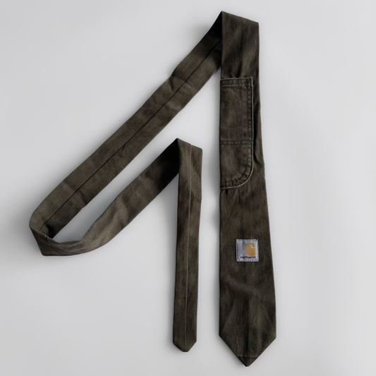 Reworked Carhartt Tie - Brown