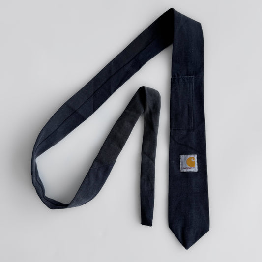 Reworked Carhartt Tie - Navy