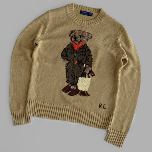 Ralph Lauren Bear Knit - Small