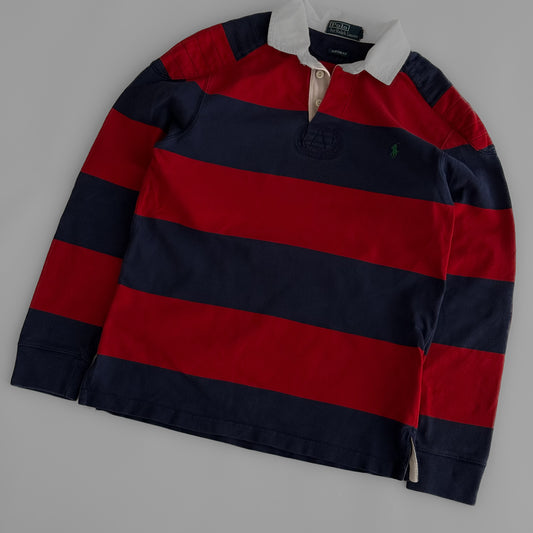 Ralph Lauren Striped Rugby Shirt - Medium