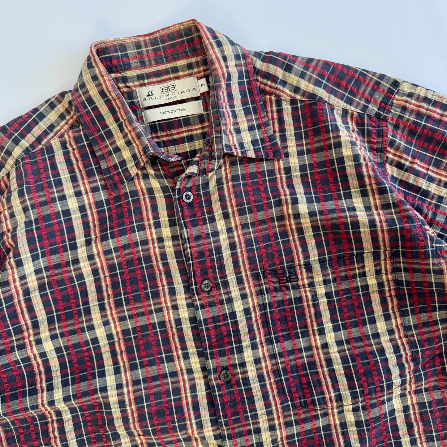 Balenciaga Button Up Shirt - Medium